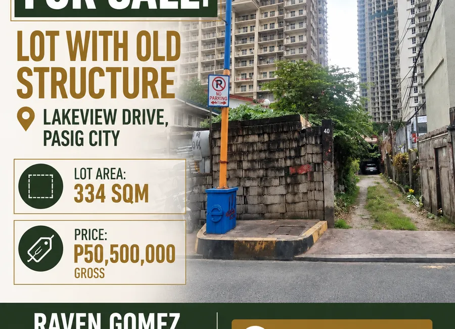 334 sqm Lot for Sale in Green Valley Subdivision, Bagong Ilog, Pasig