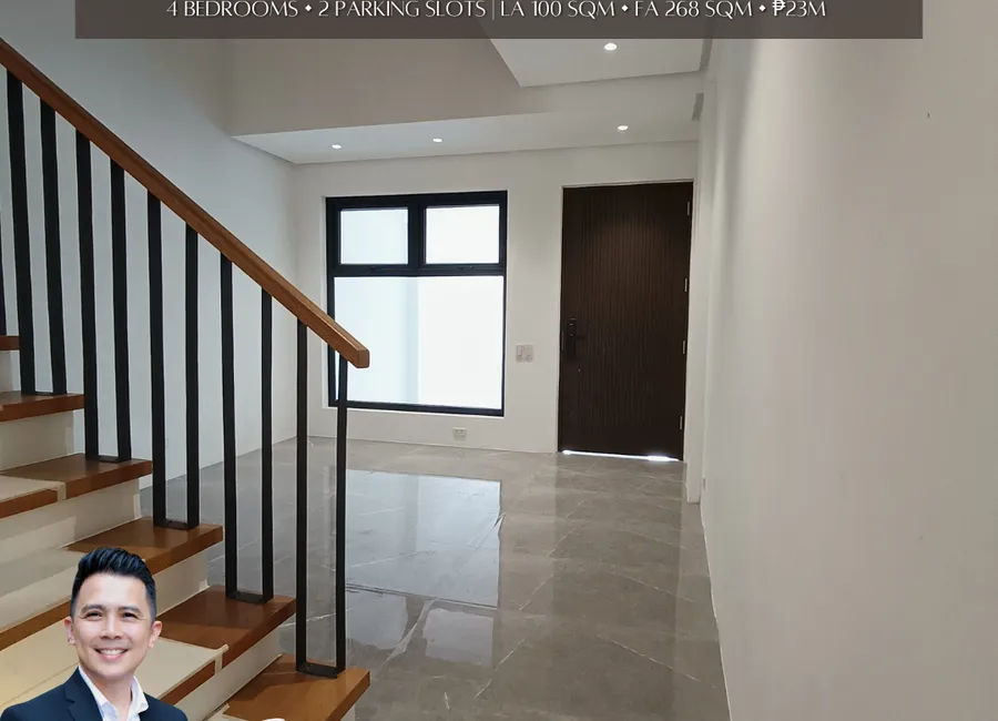 Luxurious 4BR Townhouse, Prime Quezon City Location