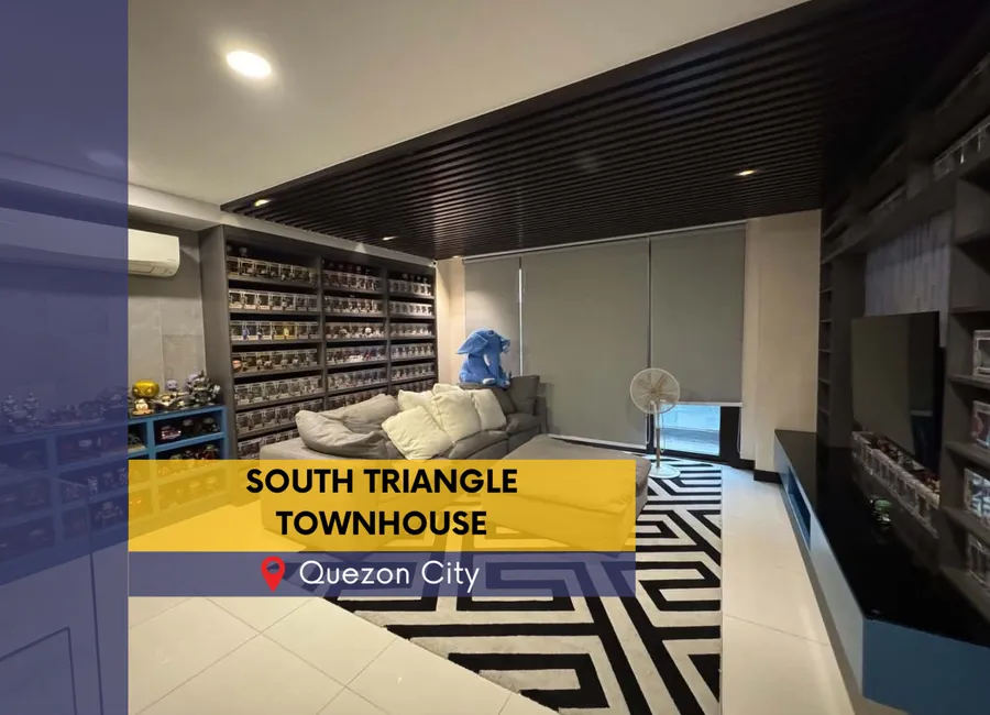 4-Bedroom Townhouse for Sale in Scout Area, South Triangle, Quezon City